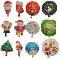 balões metalizados diversos natal decoraçao festa fim de ano