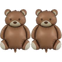 Balões Metalizados SAMOKA Little Bear 35cm - Decoração de Festa