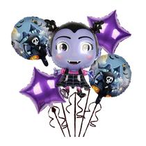Balões Mylar, 5 unidades/lote de suprimentos para festas de anime para vampiros