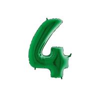 Balões Número - Verde 35cm Balões Número - Verde 35cm