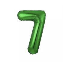 Balões Número - Verde 35cm Balões Número - Verde 35cm