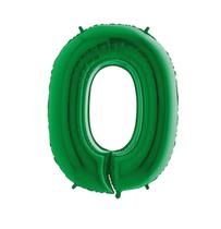 Balões Número - Verde 35cm Balões Número - Verde 35cm