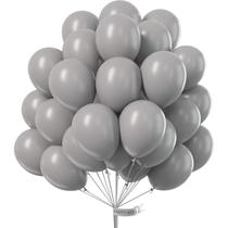Balões PartyWoo Grey de 12 polegadas e 50 unidades para Garland ou Arch