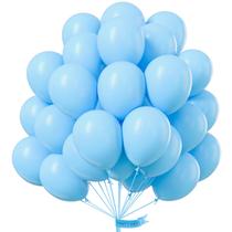 Balões PartyWoo Light Blue de 12 polegadas, 101 peças para decoração