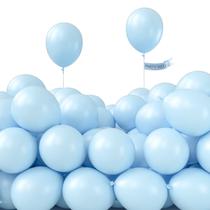 Balões Pastel Blue 5 Polegadas - 50 Peças para Decoração de Festa
