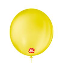 Balões São Roque Amarelo Citrino Red 9 Pol Pc 50 un 152568