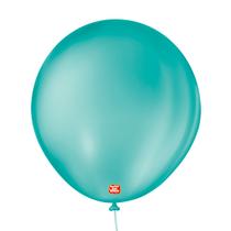 Balões São Roque Azul Oceano Liso 8 Pol Pc 50un 126798