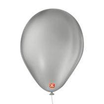 Balões são roque cinza liso 7 polegadas pc 50 unidades 135103