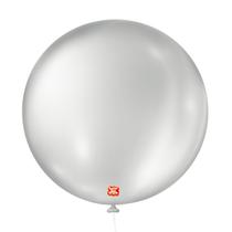 Balões São Roque Prata Cintilante 5 Pol Pc 25un 147250