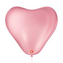 Balões São Roque Rosa Tuti Fr Coração L 11Pol Pc 20un 120413