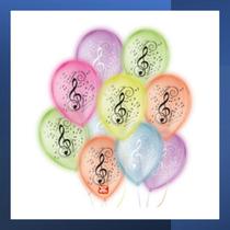 Balões são roque sortido neon musica 9 polegadas pc 25 unidades 136506