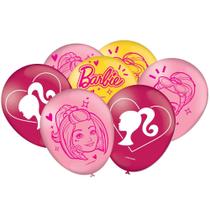 Balões ( Tema: Barbie - Tam.: 9 ) - Contém 25 Un. Resistente Balões ( Tema: Barbie - Tam.: 9 ) - Contém 25 Un. Resistente