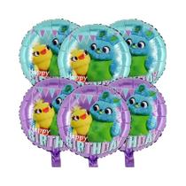 Balões Toy Story 6pcs Conjunto De Balões De Alumínio Disney Buzz Lightyear Woody Para Crianças