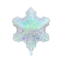 Balões Transparentes Coloridos Em Forma De Floco De Neve De 24 Polegadas, 4 Peças, Decoração Para
