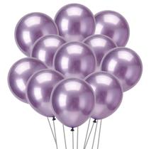 Balões Ztikug 50 unidades 12" Látex Roxo Claro Balões Ztikug 50 unidades 12" Látex Roxo Claro