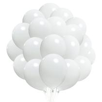 Balões ZWZLIULIAN 12 cm de látex branco, pacote com 300 para festa Balões ZWZLIULIAN 12 cm de látex branco, pacote com 300 para festa