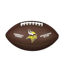 Balón de Fútbol Americano Wilson NFL Logo Equipo Minnesota Vikings Balón de Fútbol Americano Wilson NFL Logo Equipo Minnesota Vikings