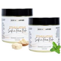 Bálsamo Capilar BASK & LATHER Hortelã e Alecrim 177ml Kit com 2 Bálsamo Capilar BASK & LATHER Hortelã e Alecrim 177ml Kit com 2