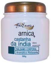 Bálsamo Corporal Aromático Relaxante com Arnica, Castanha da India e Óleos Essenciais Bioexotic Bálsamo Corporal Aromático Relaxante com Arnica, Castanha da India e Óleos Essenciais Bioexotic