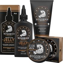 Bálsamo de barba Bossman Relaxing Royal Oud Scent para homens 60 ml Bálsamo de barba Bossman Relaxing Royal Oud Scent para homens 60 ml