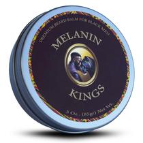 Bálsamo de barba Melanin Kings para homens negros 90 ml com African Ingred