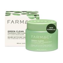 Bálsamo de limpeza removedor de maquiagem Farmacy Green Clean 100mL
