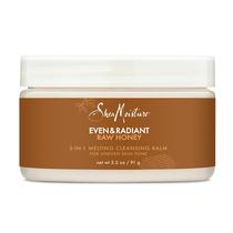 Bálsamo de limpeza SheaMoisture Even and Radiant 90 ml com mel cru
