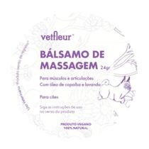 Bálsamo de massagem articular Vetfleur 24gr para cães Bálsamo de massagem articular Vetfleur 24gr para cães