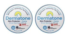 Bálsamo de proteção da pele Dermatone com zinco SPF 30, pacote com 2 unidades de 15 ml