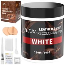 Bálsamo de recoloração de couro AIUKBL Leather Color Restorer White