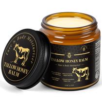 Bálsamo de sebo bovino para cuidados com a pele Kaisasa com mel silvestre cru 120g