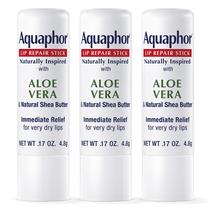 Bálsamo labial Aquaphor Naturally Inspired Lip Repair Stick x3