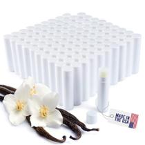 Bálsamo labial Belladonna Bulk Unlabeled 100 unidades com sabor de baunilha
