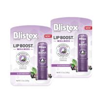 Bálsamo labial Blistex Lip Boost Wellness, hidratação intensiva x2 Bálsamo labial Blistex Lip Boost Wellness, hidratação intensiva x2