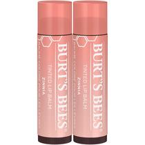 Bálsamo labial Burt's Bees de longa duração, 2 em 1, duo de framboesa