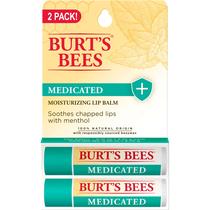Bálsamo labial Burt's Bees medicado com mentol e eucalipto, pacote com 2 Bálsamo labial Burt's Bees medicado com mentol e eucalipto, pacote com 2