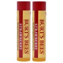 Bálsamo Labial Burt's Bees Morango - Kit com 2 Unidades