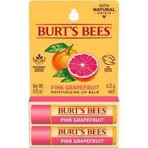 Bálsamo labial Burt's Bees Pink Grapefruit Hidratante 4,25 ml (pacote com 2)