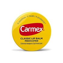 Bálsamo labial Carmex Classic Medicated 7 mL (pacotes de 6)