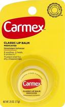 Bálsamo labial Carmex Classic Medicated 7mL (pacote com 10)