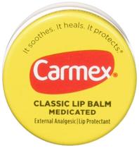 Bálsamo labial Carmex Classic Medicated 7mL (pacote com 12)