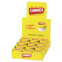 Bálsamo Labial Carmex Hidratante - Sabor Original (7 mL) - 12 Unidades por Caixa