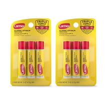 Bálsamo labial Carmex Medicated Lip Moisturizer 4,4 mL (pacote 2x3)