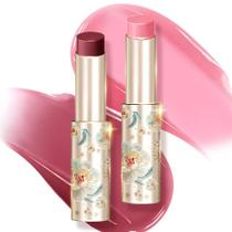 Bálsamo labial Catkin Glossy Ultra Hidratante para Lábios Tingido 3,5 mL, 2 unidades
