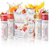 Bálsamo labial Chap-Lip 100% hidratante natural, pacote com 60
