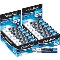 Bálsamo labial ChapStick Bulk SPF 15 Hidratante 24 unidades