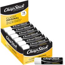 Bálsamo Labial ChapStick Clásico Original Paquete de 12 Unidades de 3.5 g Cada Uno Bálsamo Labial ChapStick Clásico Original Paquete de 12 Unidades de 3.5 g Cada Uno