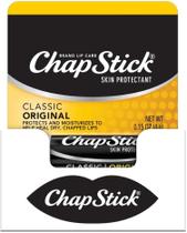 Bálsamo labial ChapStick Classic Original Flavor 0,15 onças, pacote com 12