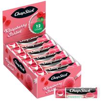 Bálsamo labial ChapStick Hidratante labial Sorbet de framboesa 12mL x12