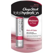 Bálsamo Labial ChapStick Total Hydration Moisture + Tint Merlot - Hidratação e Cor